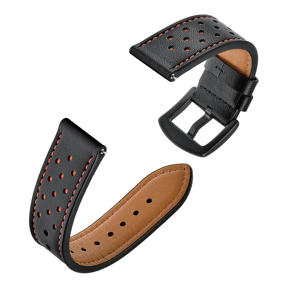 Leather Watch Strap 22mm